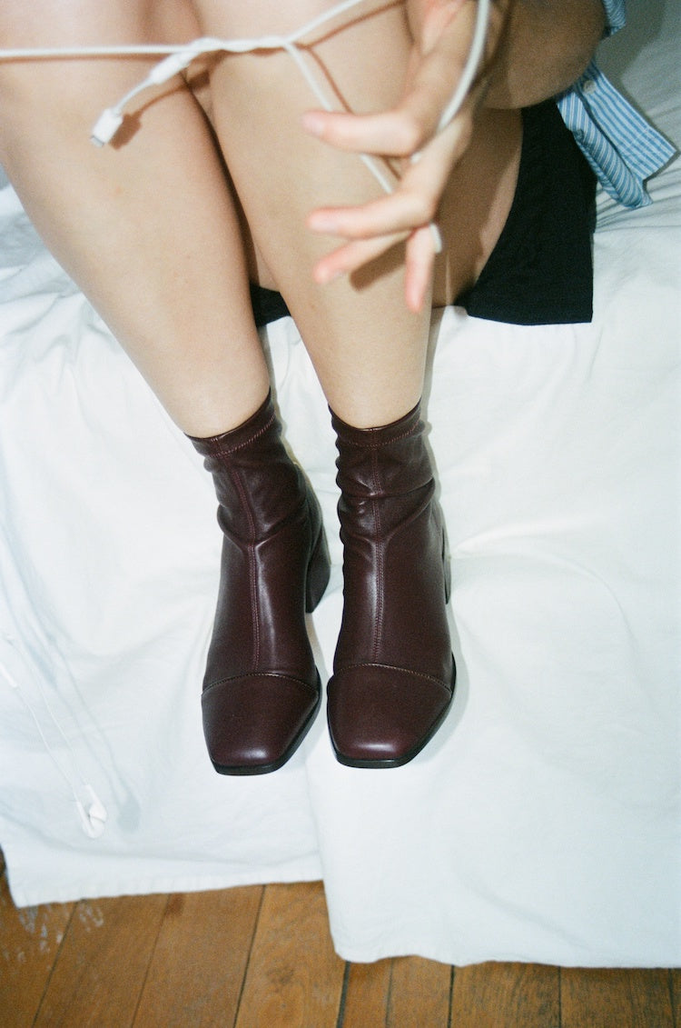 STRADA - Boots - Burgundy