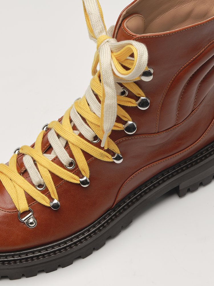SLALOM - Boots - Cognac