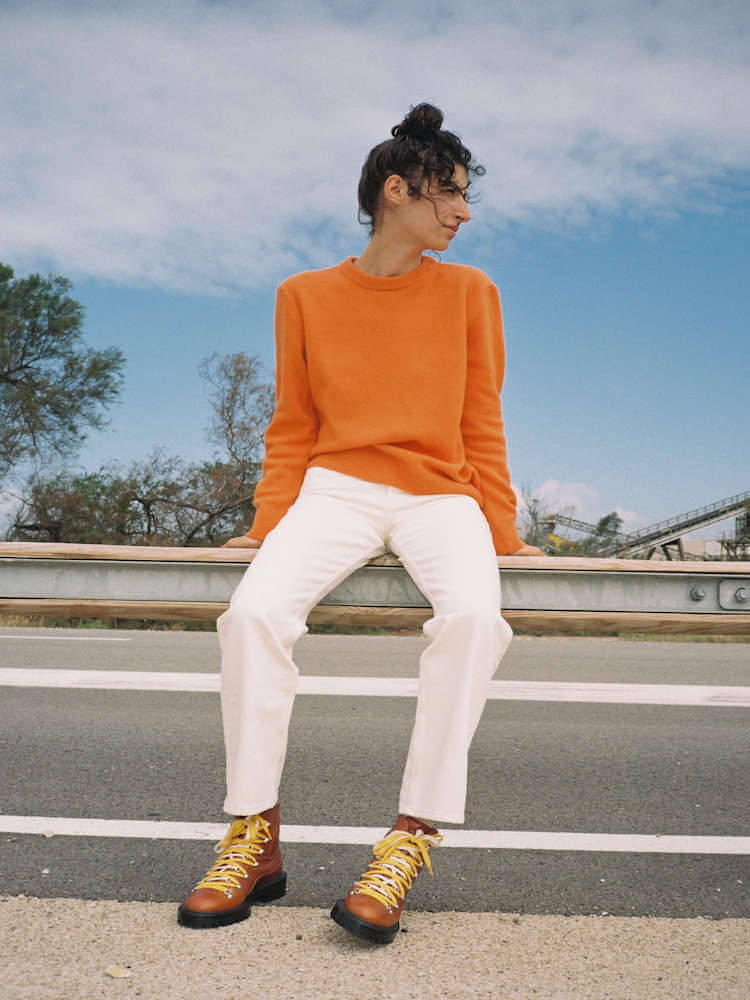 SLALOM - Boots - Cognac